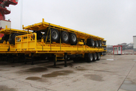 Multipurpose application 40ft flatbed container lorry trailer Heavy duty type supplier