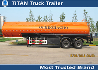 Diesel fuel gasoline tank trailer with 30000 liters - 42000 liters capacity supplier