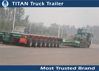 Factory Equipment Transportation hydraulic modular trailer with Multi Axle supplier