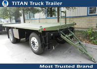 Small Tractor farm drawbar trailer for bulk cargo and machinery transportation supplier