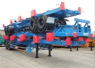 70 Tons container trailer chassis , 45ft 2 axles 50 tons yard terminal trailer supplier
