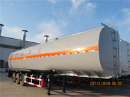 20000 - 60000 Liters Petrol Diesel Crude Oil tanker trailers 1 - 9 compartments supplier