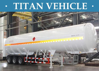 Truck LPG Tanker Trailer , Liquefied Natural Gas Methanol LPG Propane Tanker supplier