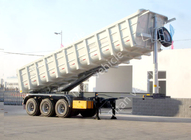 Hydraulic cylinder Heavy Duty Tipper Rear dump truck trailer for Stone , Mental supplier