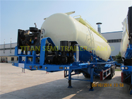 Professional 50 Tons Bulk Cement Tanker Trailer / 42cbm Cement Silo Trailer supplier