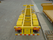 2 Axle 20ft / 40ft Container Transportation Skeleton Semi Trailer Big Capacity supplier