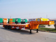 TITAN low bed trailer  , low bed semi trailer 80T , lowbed semi trailers and truck trailers supplier