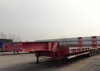 Low bed transport semi trailer trucks with capacity 60 T semi low boy trailer supplier