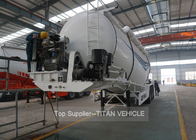 Tri Axles 60cbm 70ton Cement Trailer / Semi Tank Trailers with BPW axle supplier