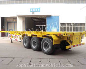 Titan 3axle 40ft container trailer chassis for loading weight 40tons supplier