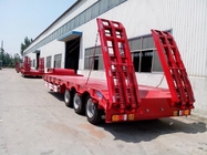 100T heavy duty Low-bed semi-trailer for sale   | Titan Vehicle Co.,Ltd supplier