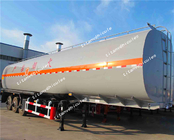 Customized 50000 Liters Diesel Fuel Tanker Trailer | Titan Vehicle supplier