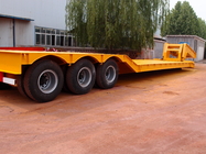 3 axle 80 ton lowboy trailer | Titan Vehicle Co.,Ltd supplier