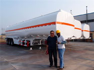 45000 liters carbon steel fuel tank semi trailer  | Titan Vehicle supplier