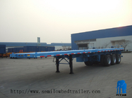Tri axle container flatbed trailer for sale | TITAN VEHICLE supplier
