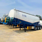 TITAN 35 45 50 CBM Bulk Cement Tank Trailer Cement Bulker Tanker Powder Tanker Silo Trailer for Sale supplier