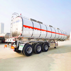 40000 Liters/45000L Aluminum Alloy Oil Diesel Fuel Tanker Trailer Fuel Tank Semi Trailer supplier