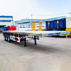 TITAN 40 Ft 3 Axle Container Flatbed Trailer Truck Semi Trailer for Sale supplier