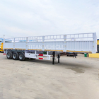3 Axle Fence Semi Trailer Fence Cargo Trailer Livestock Animal Cattle Transport for Sale in Segenal supplier