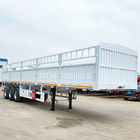 3 Axle Fence Semi Trailer Fence Cargo Trailer Livestock Animal Cattle Transport for Sale in Segenal supplier