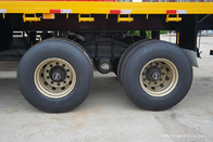 Bogie suspension container delivery trailer dual axle flatbed trailer for sale - TITAN VEHICLE supplier