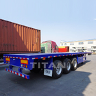 TITAN VEHICLE 40 ft cargo three axles flatbed semi truck trailer supplier