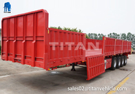TITAN VEHICLE 3 axle side board side wall side panels semi trailer for sale supplier