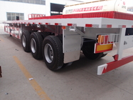 TITAN VEHICLE 3 axles 20ft 40ft container flatbed truck trailer for sale supplier