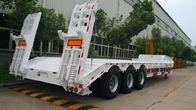 TITAN VEHICLE 3 axles 100 tons detachable low  bed truck trailer for sale supplier