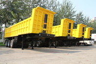 TITAN 3 Axle 40 ton to 60 Ton  45 cubic meters end dump trailer supplier