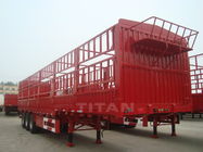 TITAN VEHICLE  heavy transport side wall trailers with grill in truck trailer supplier