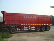 TITAN VEHICLE 40 ton container tipper trailer with 3 axles for sale supplier