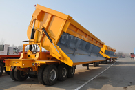 TITAN VEHICLE tipping semi trailers 3 axles with 40 ton tipper truck supplier