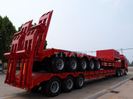 TITAN VEHICLE lowbed trailer lowboy axle with 60ton lowboy trailer for sale supplier