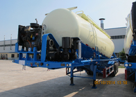TITAN vehicle 3 axle 55 ton 48cbm bulk material trailer cement silo for sale in india supplier