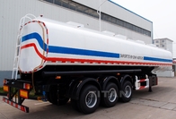 3 axle diesel fuel tank semi trailers of 40000 litres volume for sale supplier