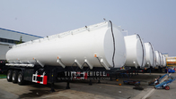 3 axle carbon steel fuel transportation tank semi trailer for sale supplier