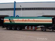3 axle fuel tank trailer with Oil tanker to carry Diesel for 37,000 liters with 6 compartments for sale supplier