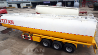 33000 liter fuel transportation tanker trailer carry edible oil and petroleum for sale supplier