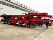 3 axle 40 tons to 80 tons Low loader lowbed truck trailer for sale supplier