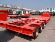3 axis 6 axles 100 ton lowbed trailer | TITAN VEHICLE supplier
