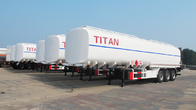 45cbm oil tankers truck transport trailer for sale | TITAN supplier