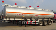 40 cbm aluminium alloy fuel tankers trailer aluminium fuel tanks supplier