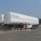 3 Axles 55,000 liters fuel tanker trailer manufacturers fuel tank truck trailer fuel trailer for sale supplier