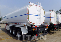 3 Axles 55,000 liters fuel tanker trailer manufacturers fuel tank truck trailer fuel trailer for sale supplier