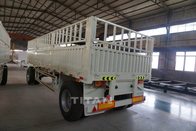 Cargo fence full semi trailer drawbar trailer with side panel supplier