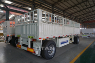 Cargo fence full semi trailer drawbar trailer with side panel supplier