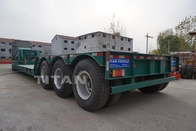 120 ton 3 axle hydraulic detachable goose neck lowboy trailer supplier