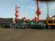 gooseneck trailer manufacturers lowboy of 100 tm 120 ton for sale supplier