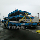 drop deck trailers for sale TITAN 3 axles flatbed trailer high quality trailer for sale supplier